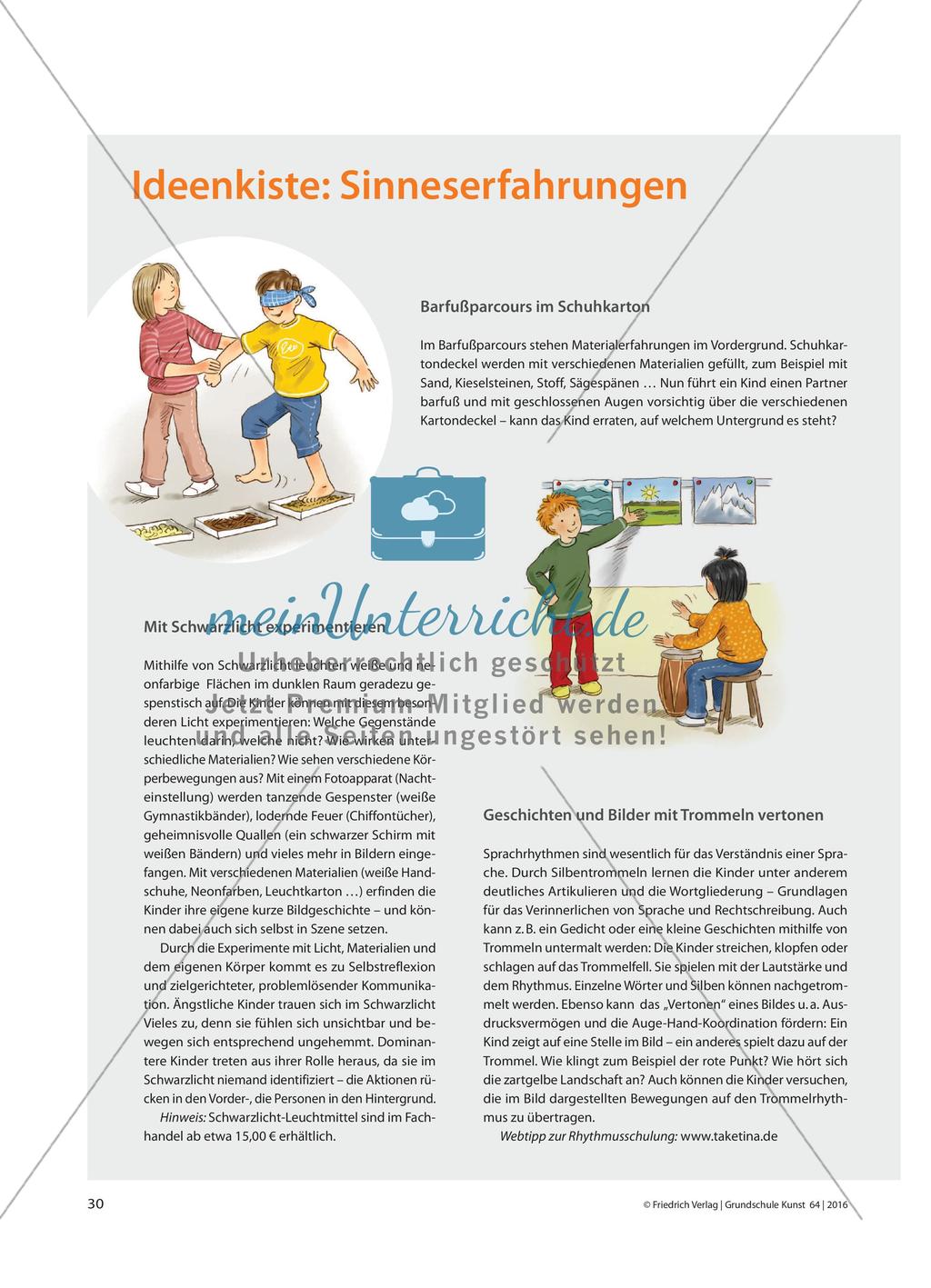 Ideenkiste: Sinneserfahrungen Preview 1