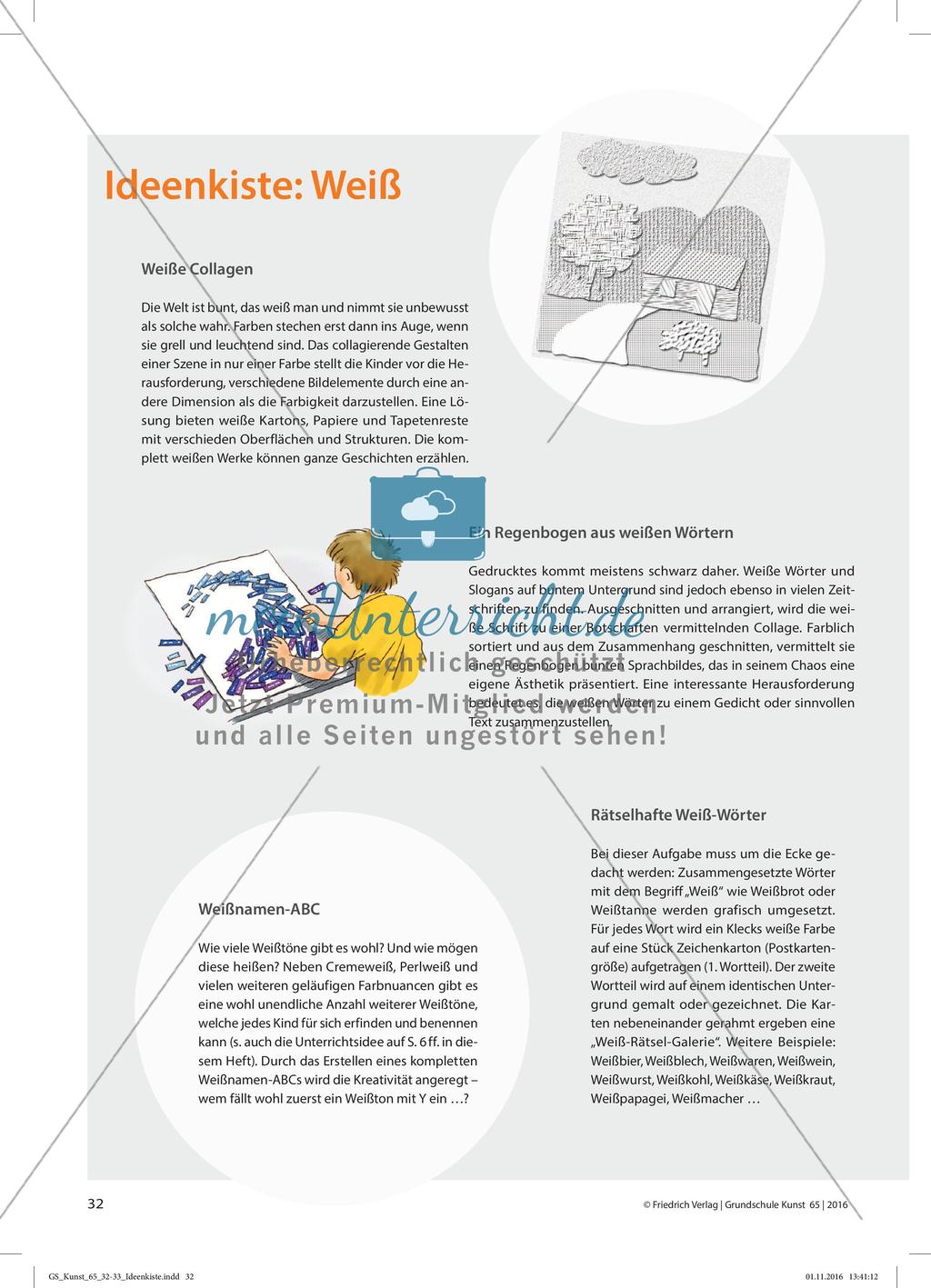 Ideenkiste: Weiß Preview 1