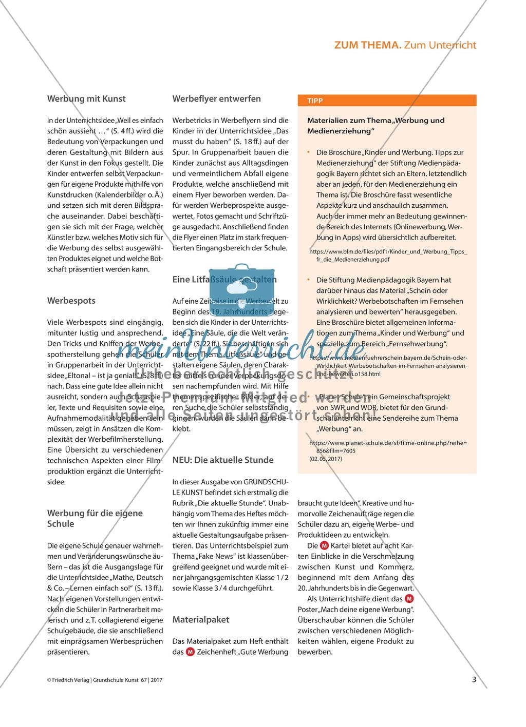 Werbung - Ein aktuelles und allgegenwärtiges Thema Preview 2