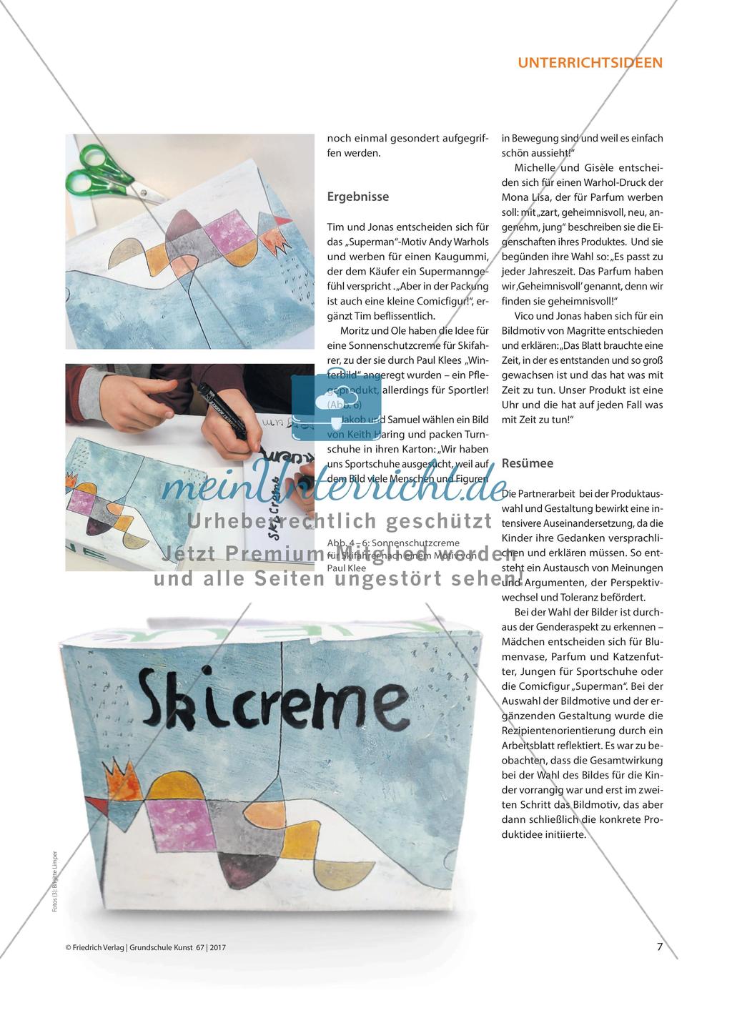 „Weil es einfach schön aussieht …“ - Mit Kunst werben Preview 4
