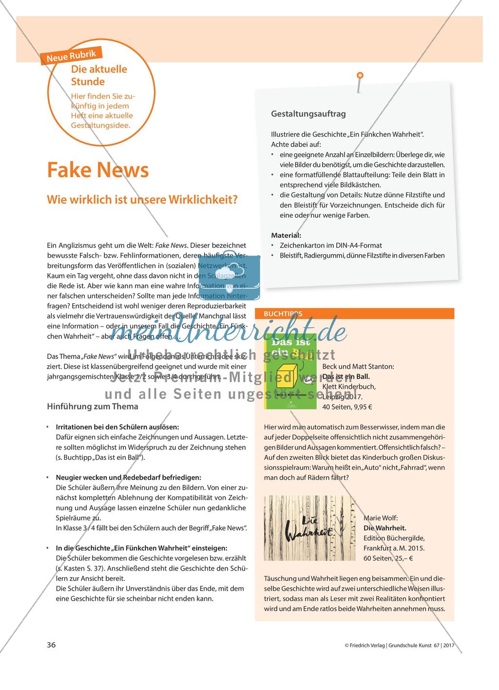 Fake News - Wie wirklich ist unsere Wirklichkeit? Preview 1