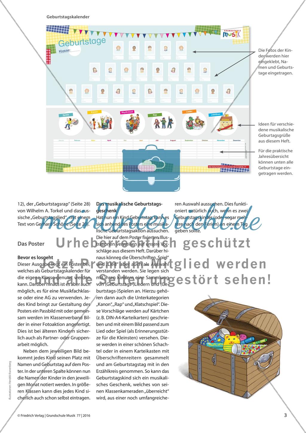 Geburtstag in der Schule Preview 2
