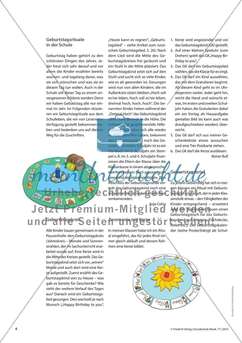 Geburtstag in der Schule Preview 3