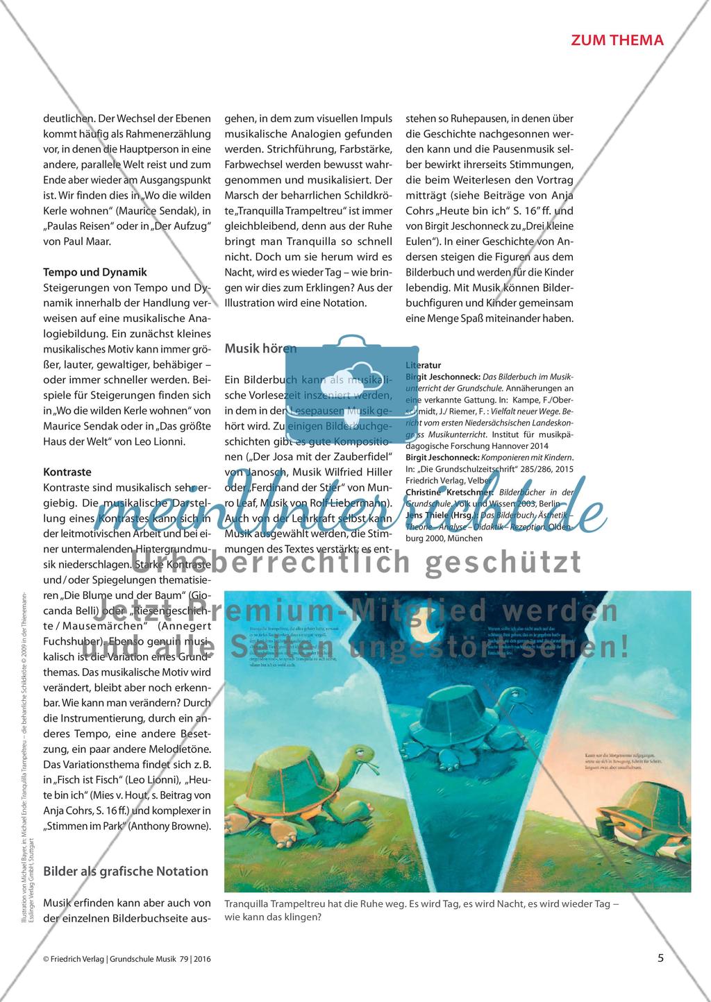 Bilderbücher im Musikunterricht Preview 4