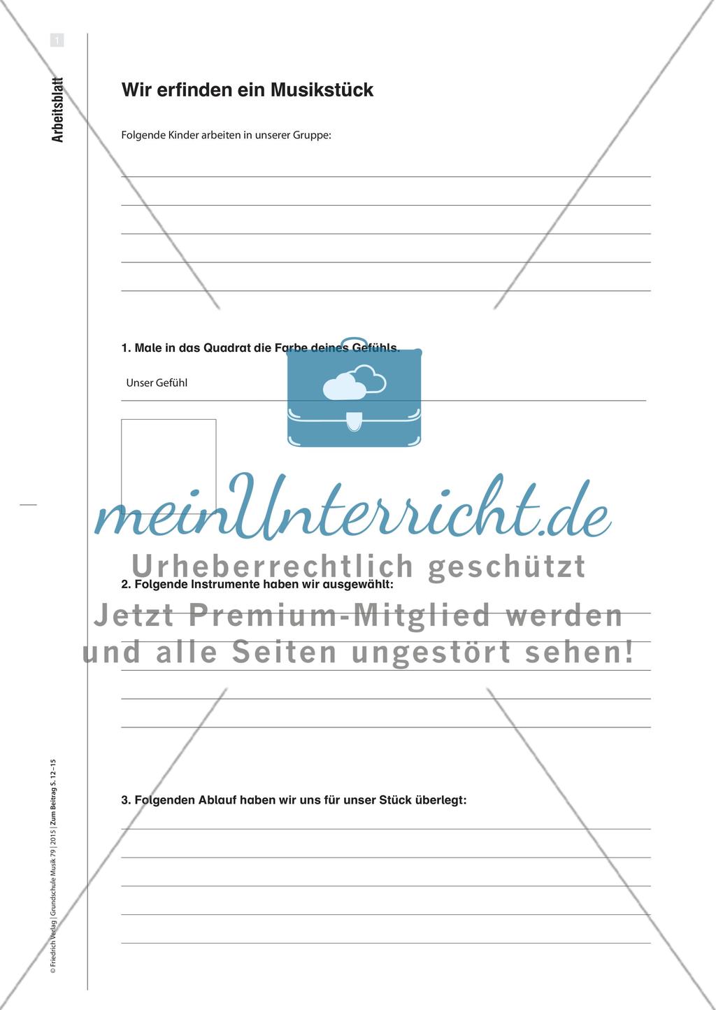 Monster mit Gefühl - Mit dem Bilderbuch „Das Farbenmonster“ über Gefühle sprechen und es künstlerisch und musikalisch gestalten Preview 4