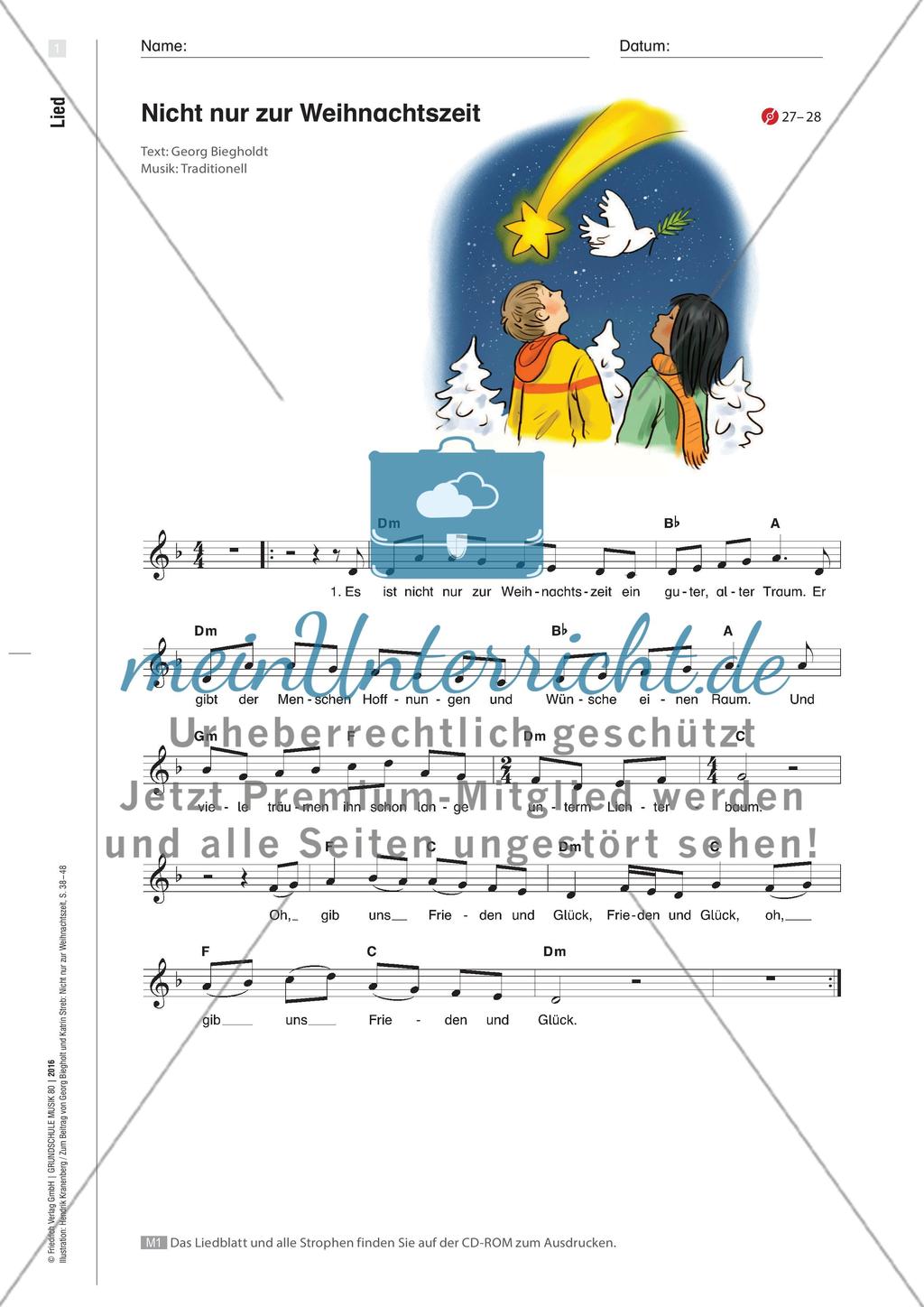 Frieden und Glück für alle! - Ein Lied nicht nur für die Weihnachtszeit Preview 3