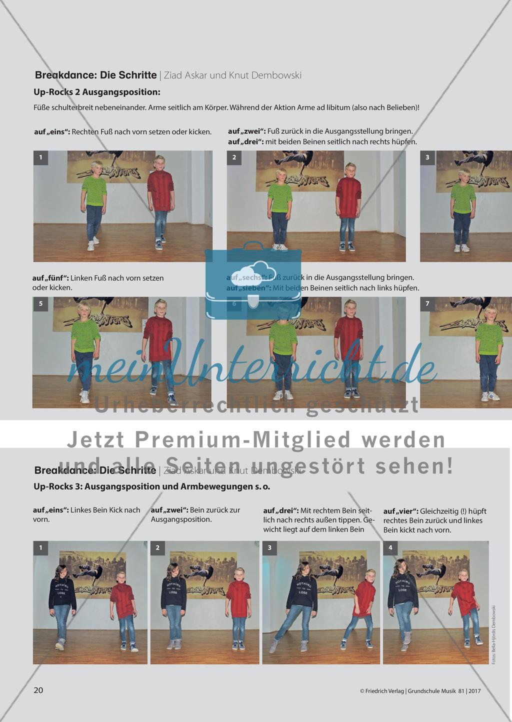 Break it! - Mädchen und Jungen tanzen Breakdance in der Grundschule Preview 3