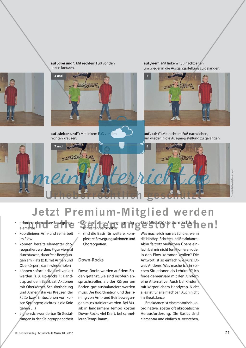 Break it! - Mädchen und Jungen tanzen Breakdance in der Grundschule Preview 4