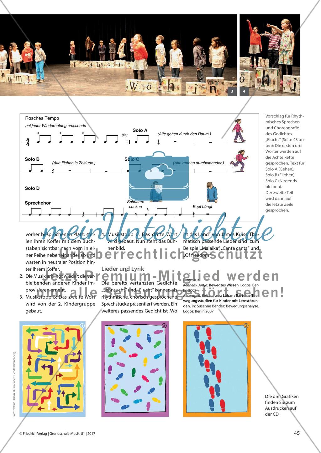 Bewegungsimprovisation - Teil 3: Flucht! Von der Bewegungsexploration zur Performance Preview 4