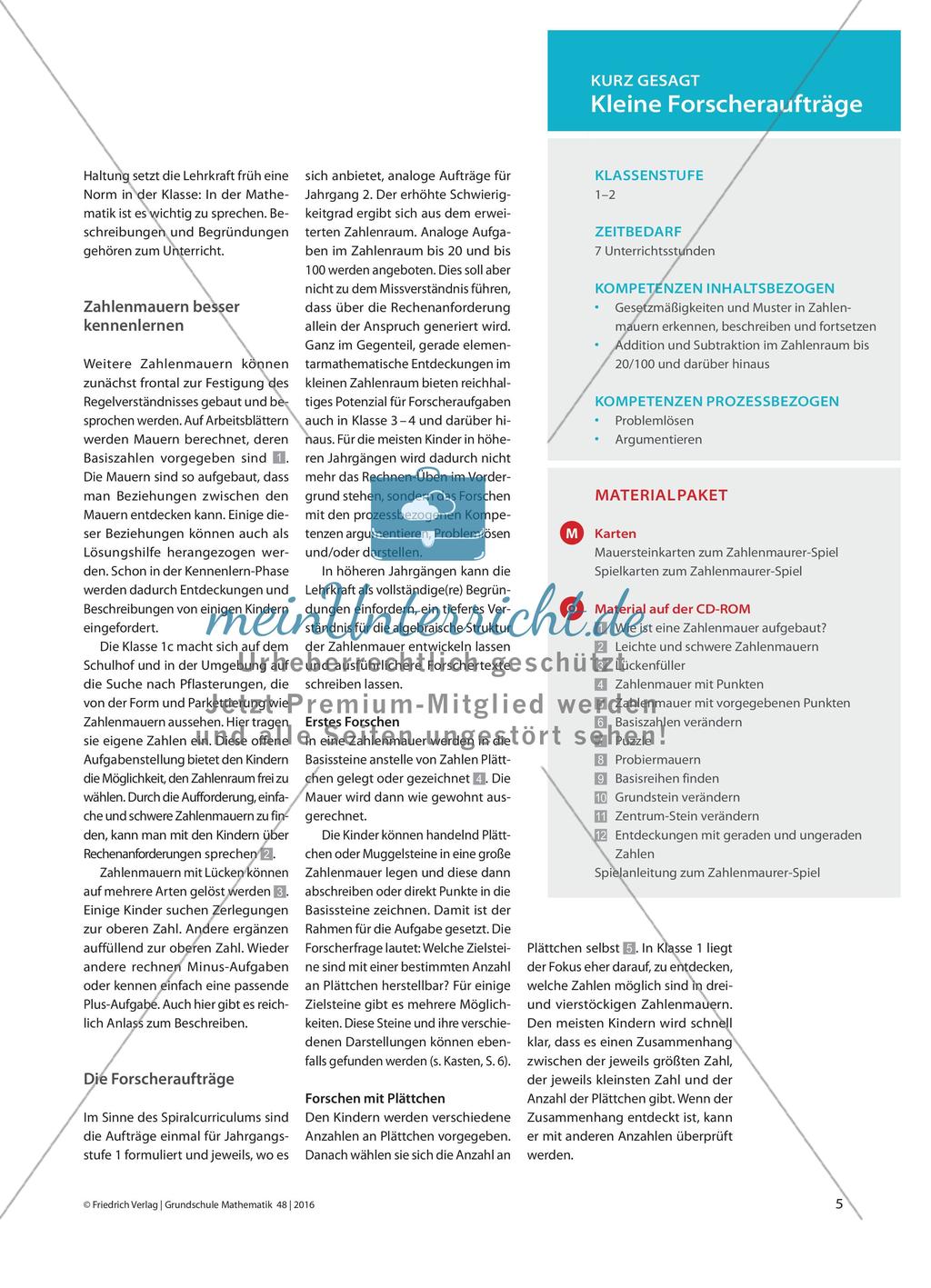 „Der mittlere Stein macht den Zielstein am meisten.“ - Mit kleinen Forscheraufträgen ins Forschen einsteigen Preview 2