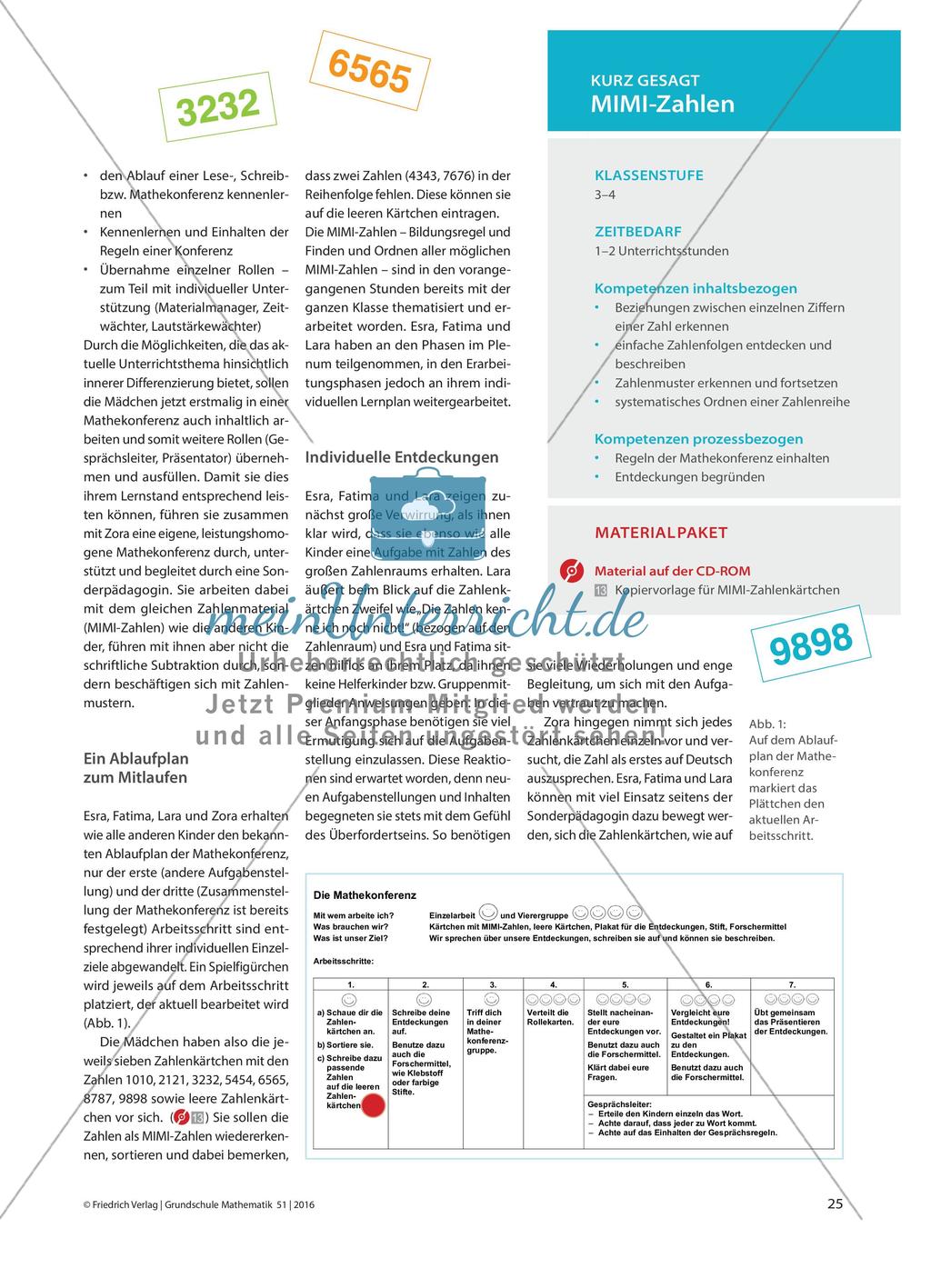 Mathekonferenzen für alle - Kinder mit Sprachschwierigkeiten in Mathekonferenzen unterstützen Preview 2