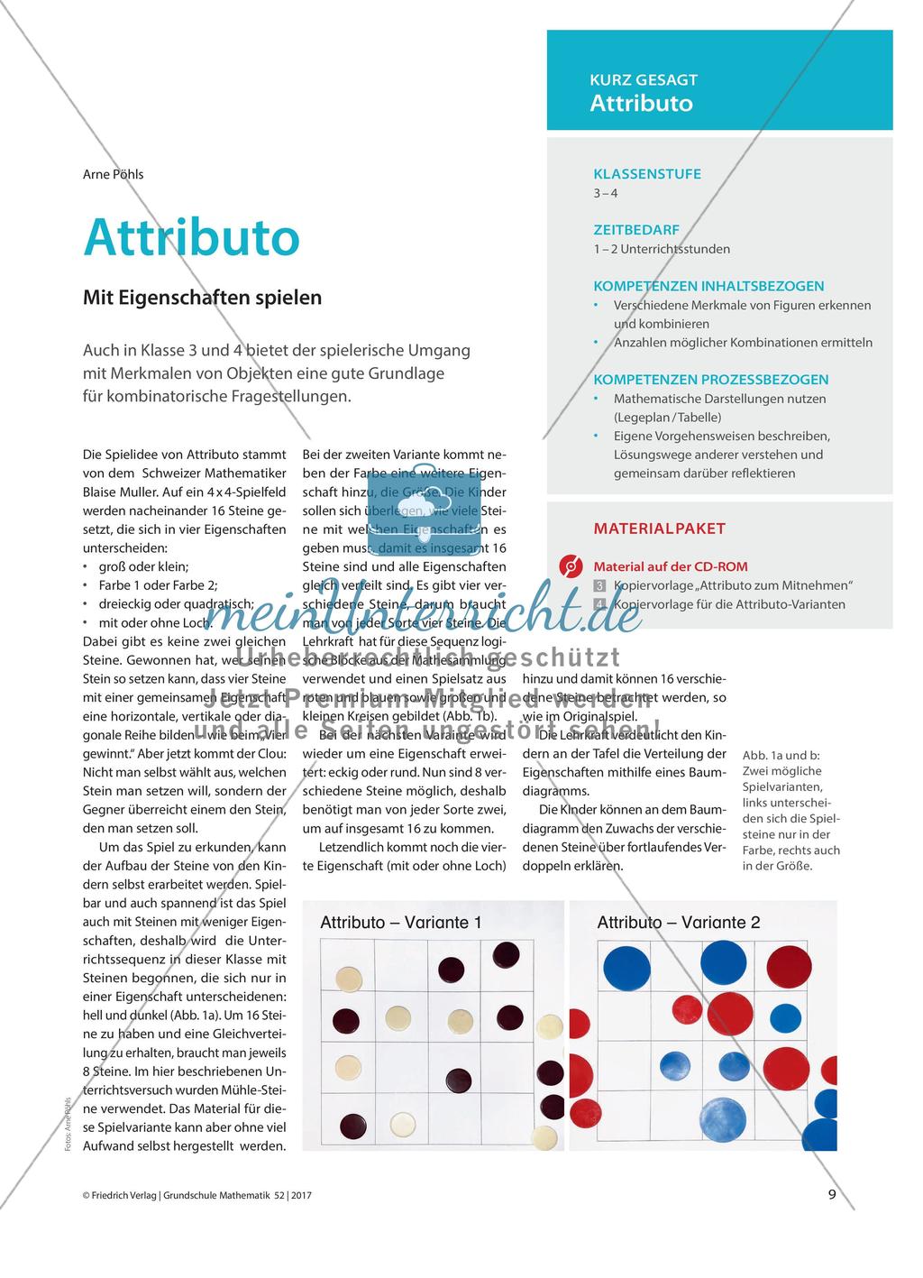 Attributo - Mit Eigenschaften spielen Preview 1