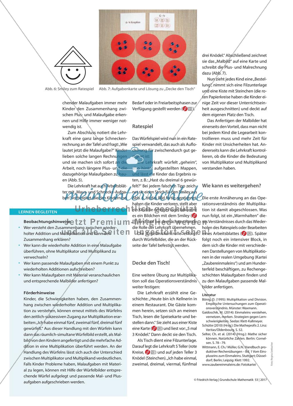 So schnell wie die Maus - Ein Operationsverständnis der Multiplikation aufbauen Preview 3