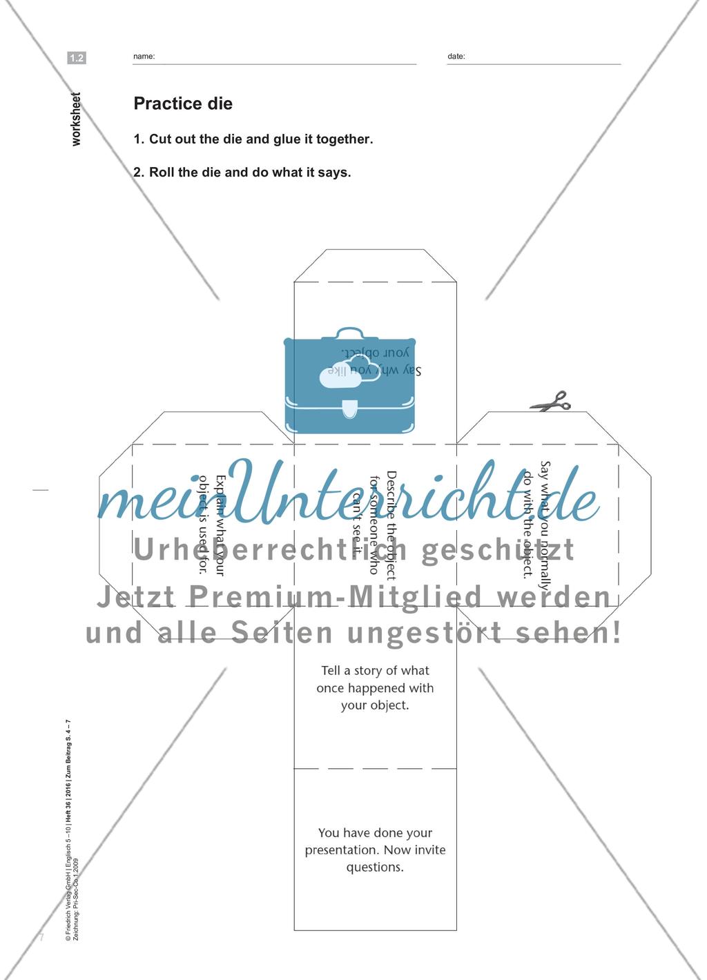 My object, my memories - Den Lieblingsgegenstand präsentieren Preview 4