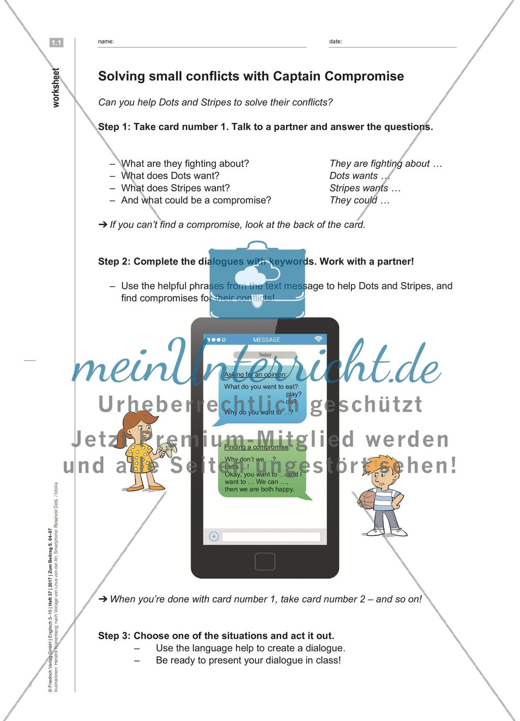 Captain Compromise to the rescue! - Kleine Konflikte durch Kompromisse lösen Preview 4