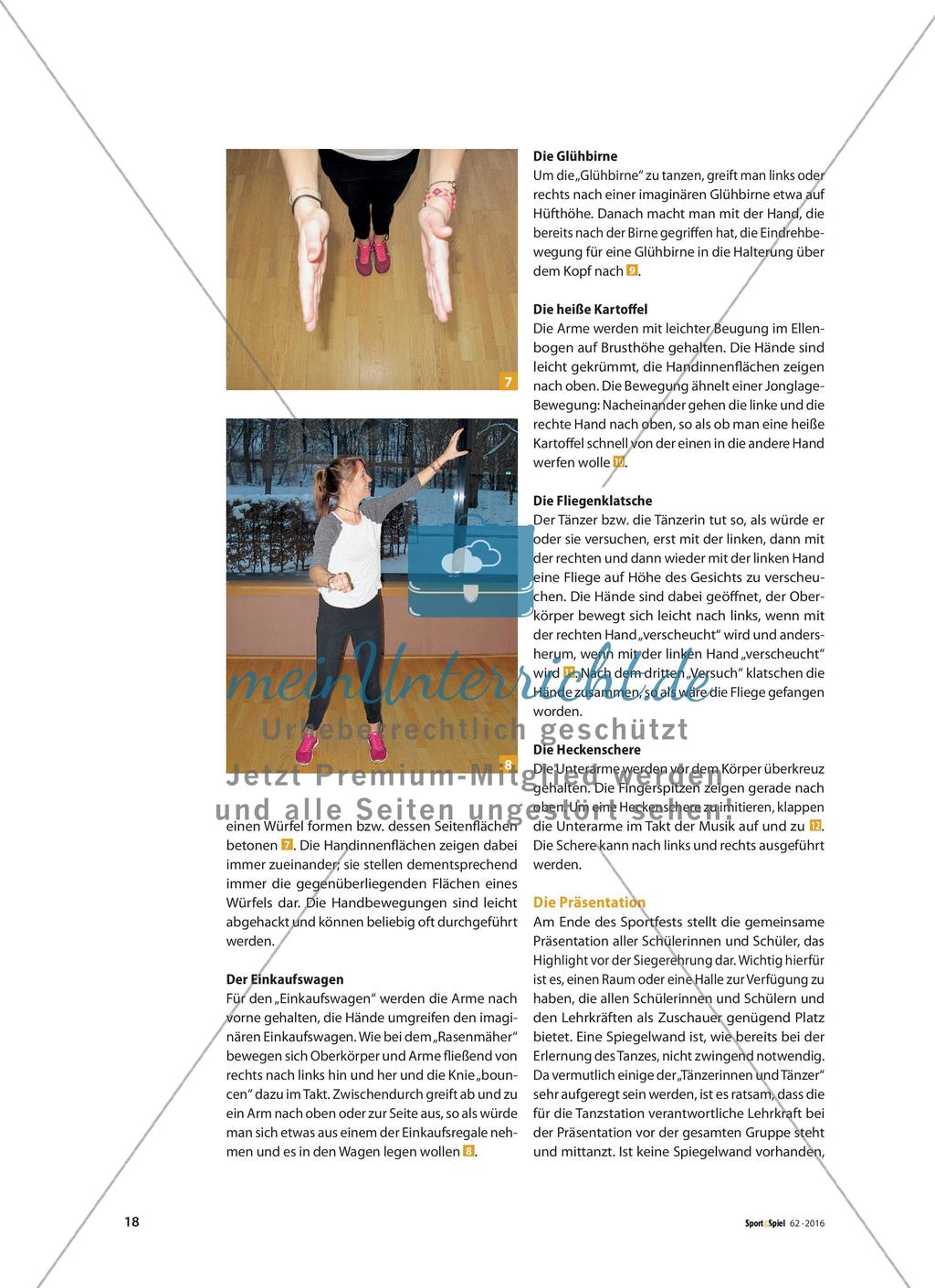Tanzen mit vielen - Großgruppen-Choreographien gestalten und präsentieren Preview 4