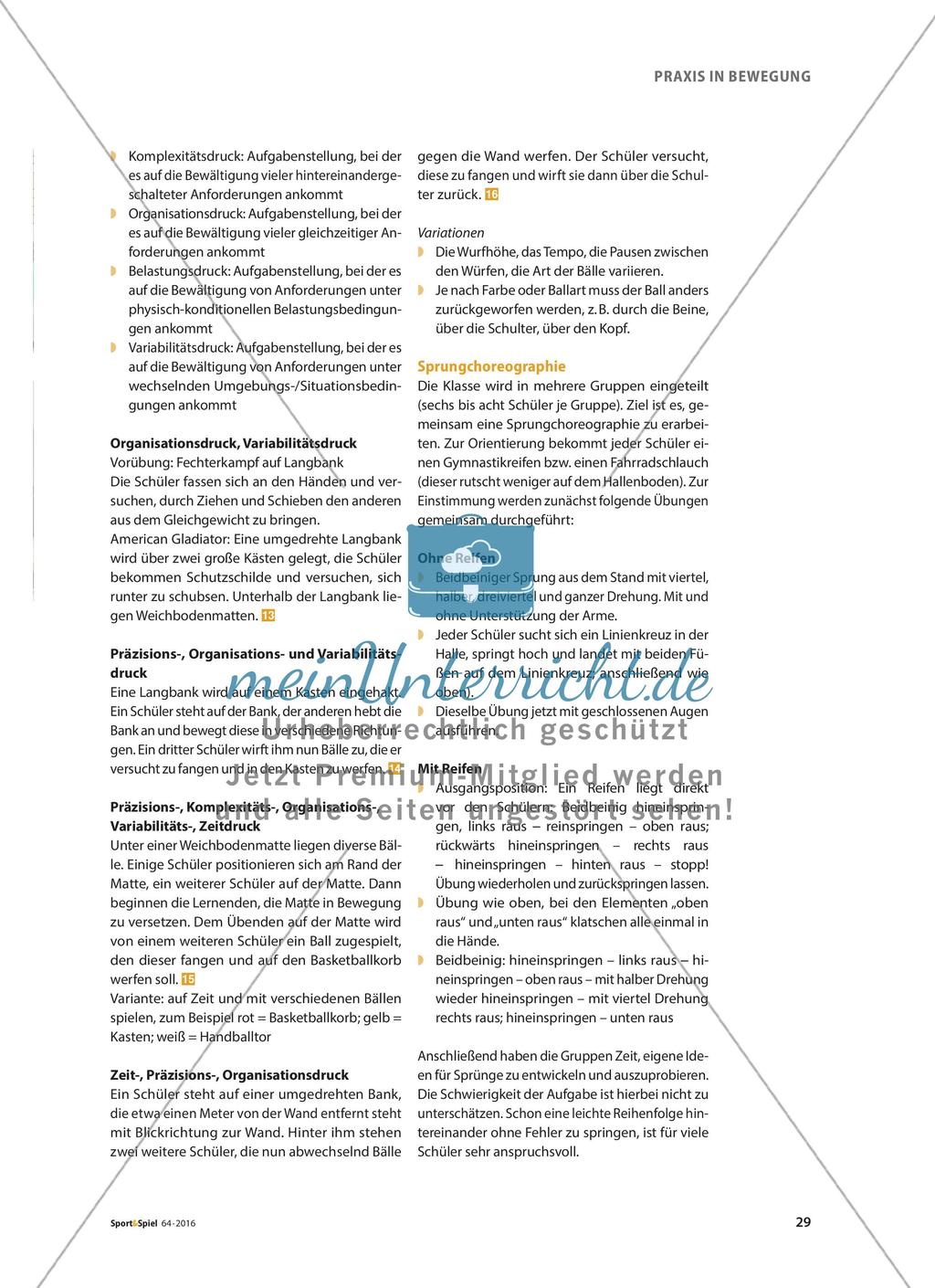 Koordinative Übungen zum Laufen, Springen und Werfen Preview 14