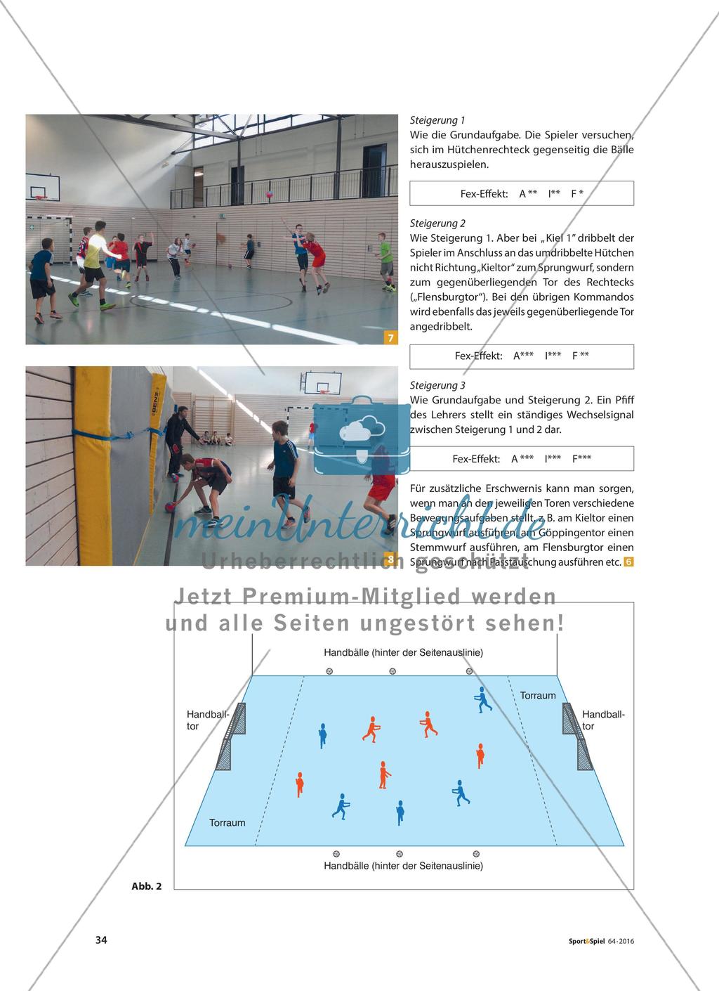 Schulung der Handlungsschnelligkeit in den Sportspielen Preview 5