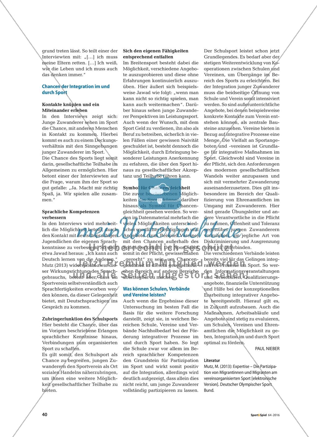 Integration im und durch Sport Preview 4
