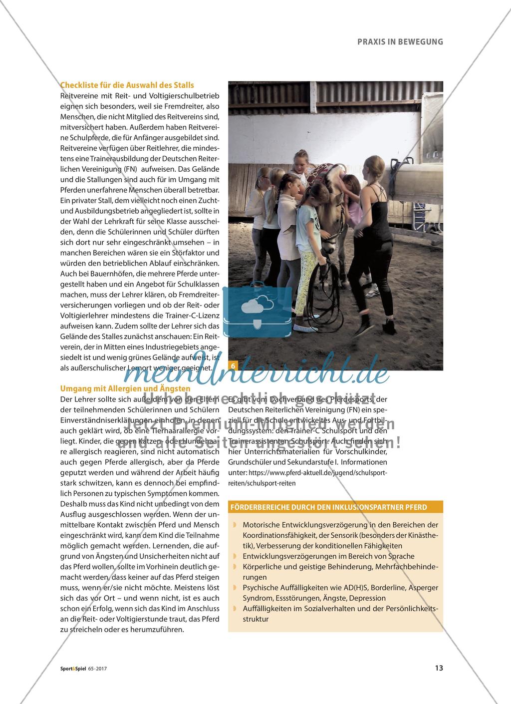Hoch aufs Ross - Ein Schultag im Pferdestall Preview 4