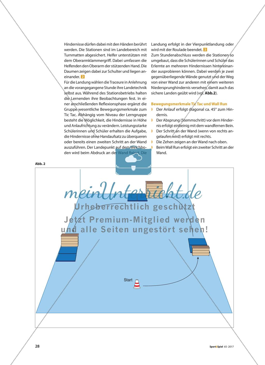 Die Wand als Sportgerät - Trendsportarten Parkour und Freerunning im Sportunterricht Preview 13