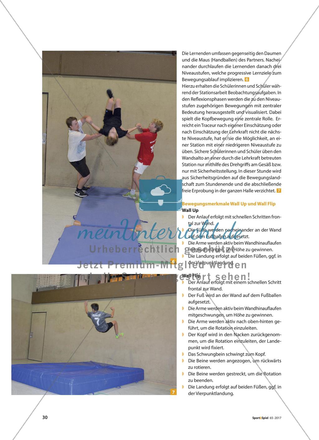 Die Wand als Sportgerät - Trendsportarten Parkour und Freerunning im Sportunterricht Preview 15