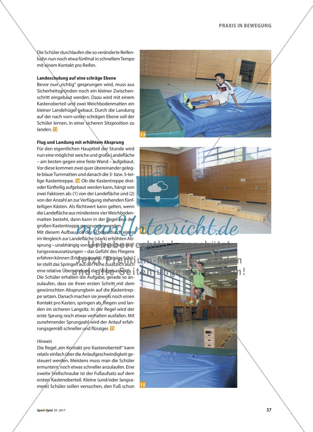 Hoch springen wie ein Watussi - Ein Zugang zum Hochsprung fernab methodischer Reihen Preview 7