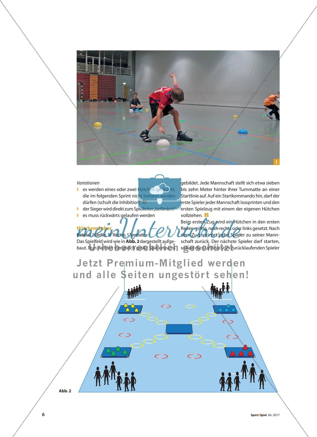 Vier Spielformen zur Förderung der Schnelligkeit Preview 3