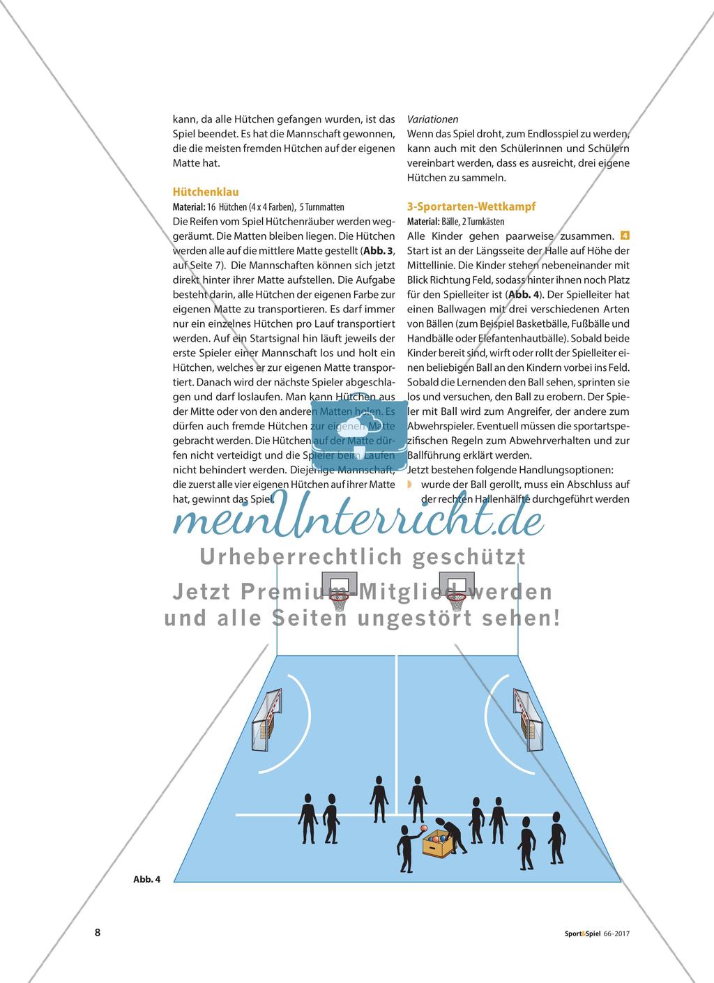Vier Spielformen zur Förderung der Schnelligkeit Preview 5