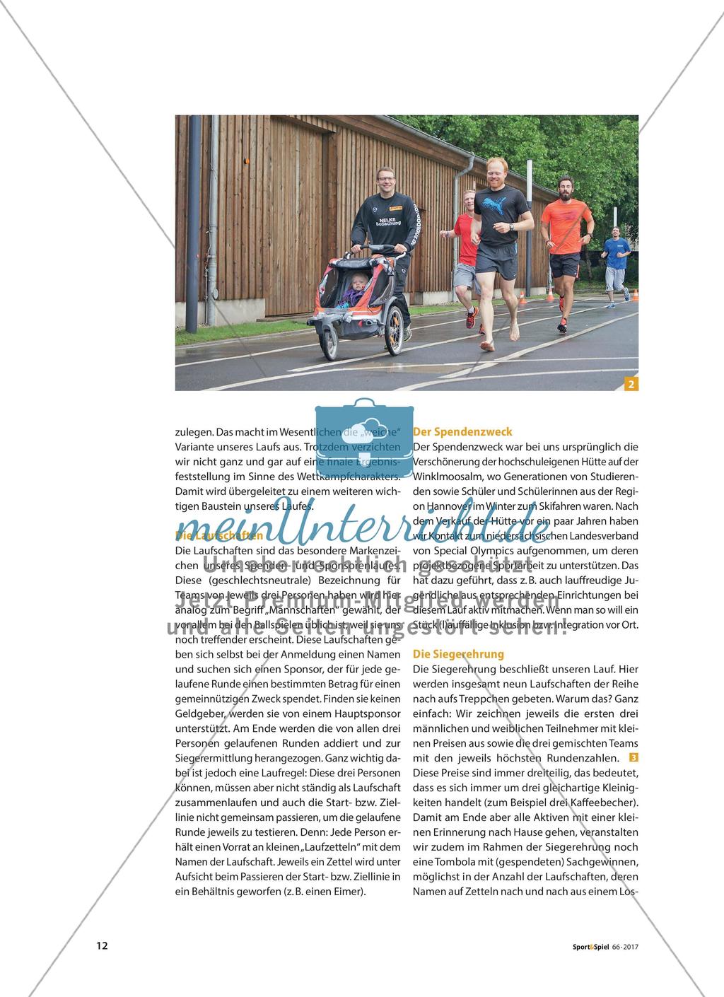 Einblick in die Organisation und Durchführung von Spenden- und Sponsorenläufen Preview 3
