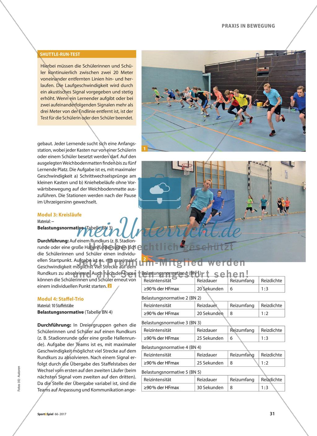 Hochintensives Intervall-Training in fünf Praxismodulen Preview 3