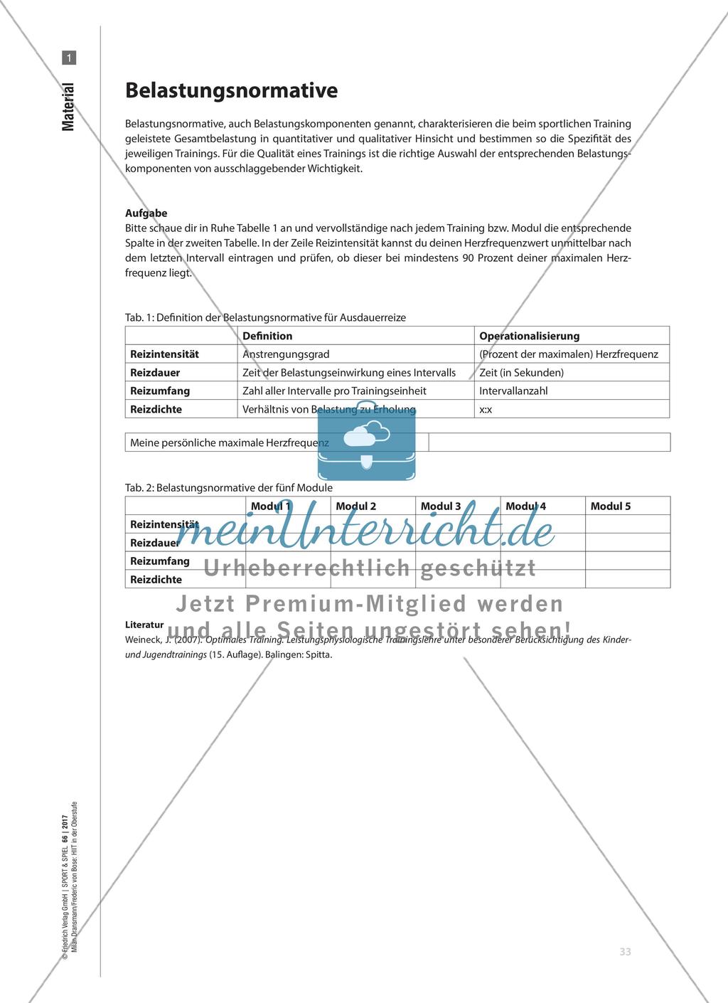 Hochintensives Intervall-Training in fünf Praxismodulen Preview 5