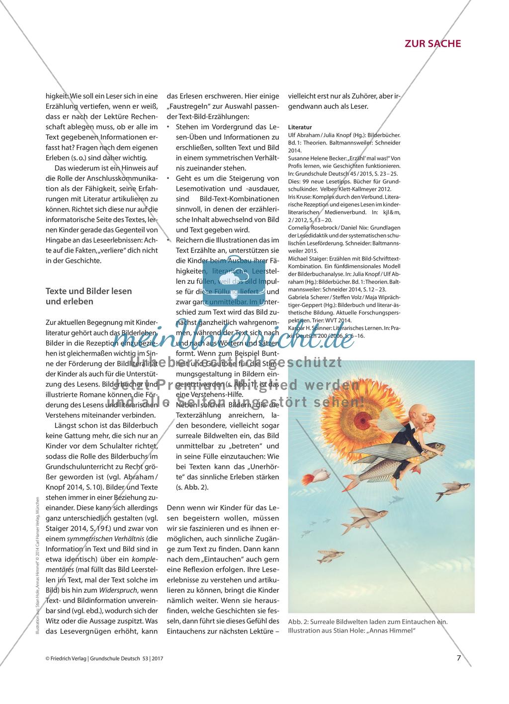 Geschichten lesen und verstehen können - Lesekompetenz und literarisches Lernen fördern Preview 4