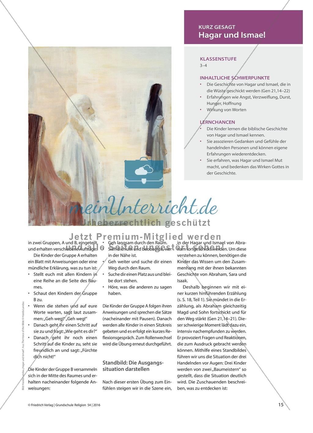 Flucht: Hagar und Ismael Preview 2