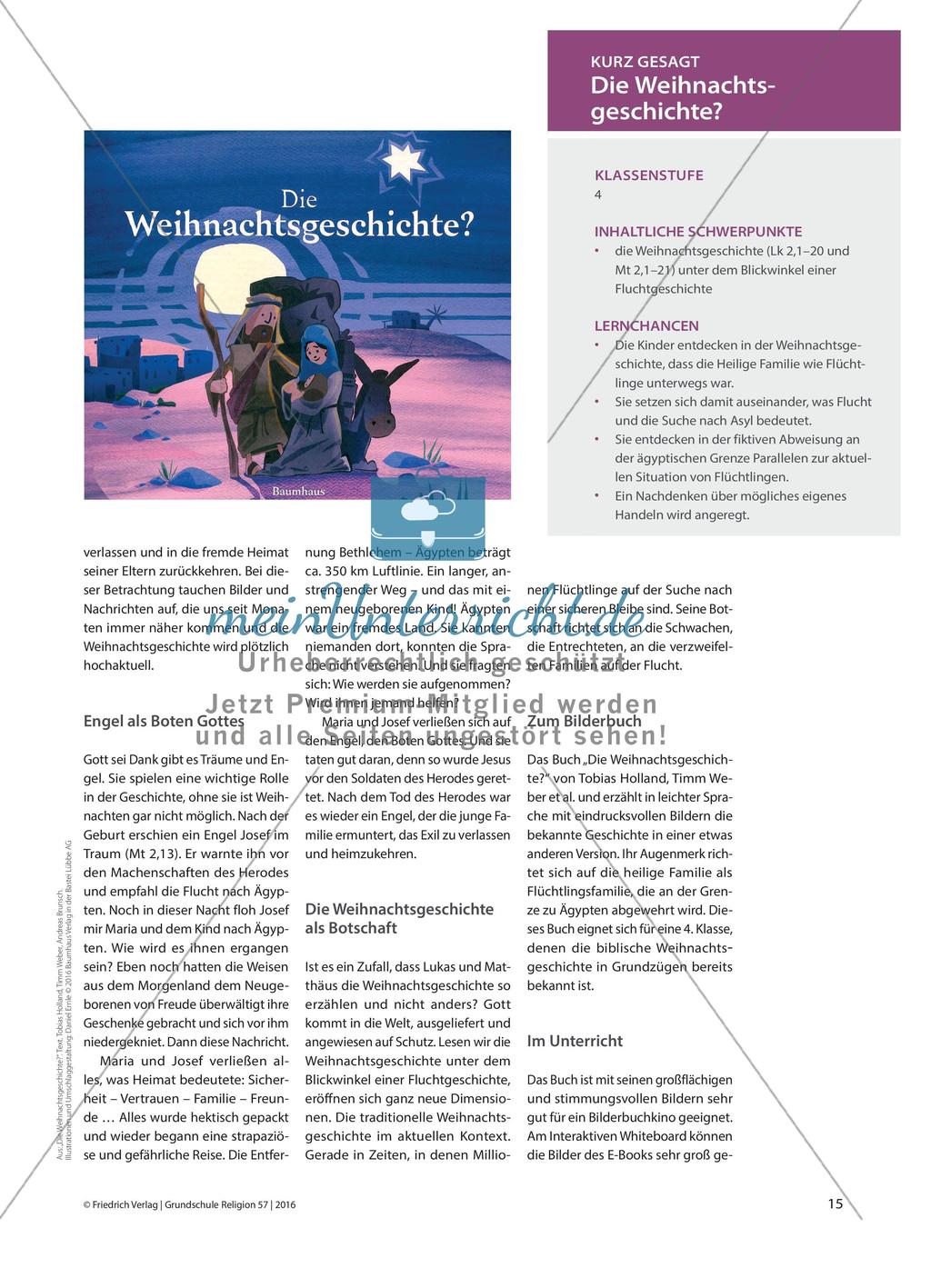 Jesus war ein Flüchtlingskind - „Die Weihnachtsgeschichte?“ von Tobias Holland, Timm Weber et al. Preview 2