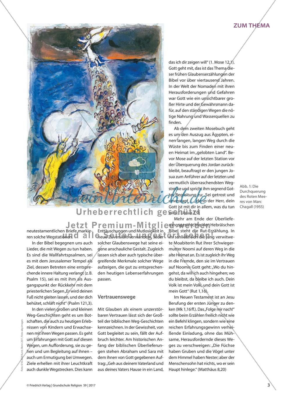 Mach dich auf den Weg! - Weg-Geschichten in der Bibel Preview 2