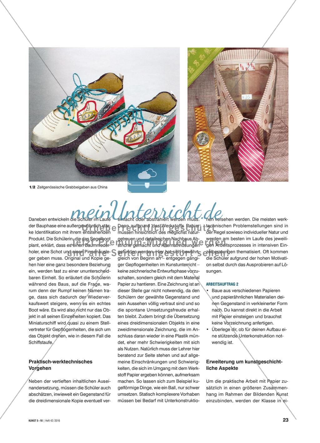 Geliebte Dinge - Objekte des täglichen Lebens aus Papier nachbauen Preview 2