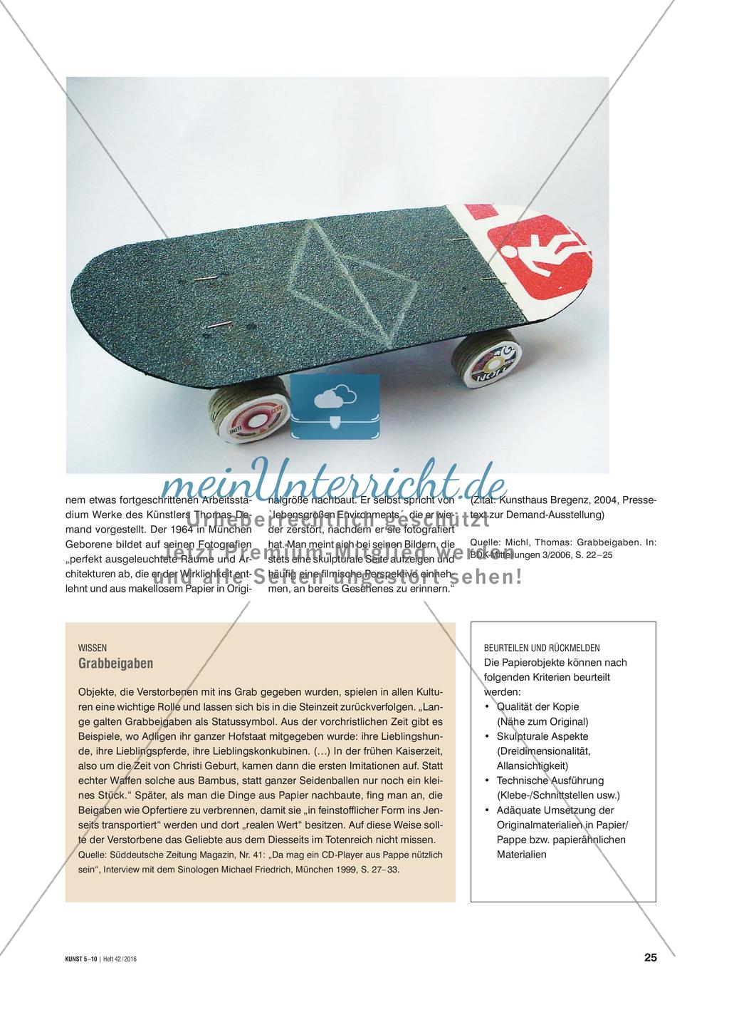 Geliebte Dinge - Objekte des täglichen Lebens aus Papier nachbauen Preview 4