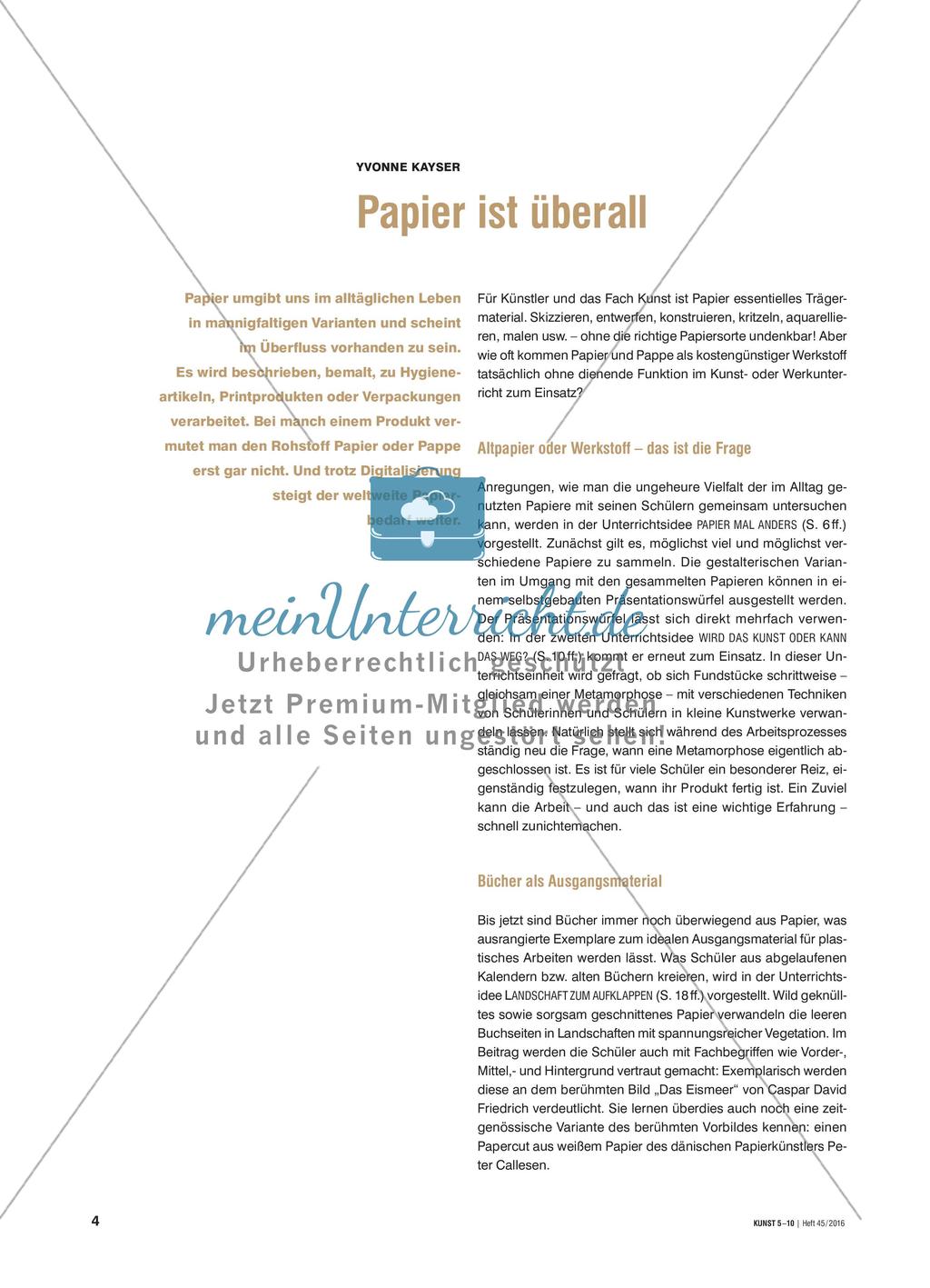 Papier ist überall Preview 1