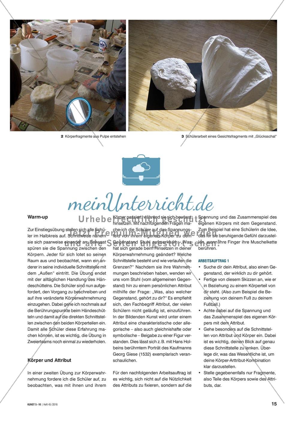 Das gehört zu mir - Plastisches Arbeiten mit Pulpe Preview 2