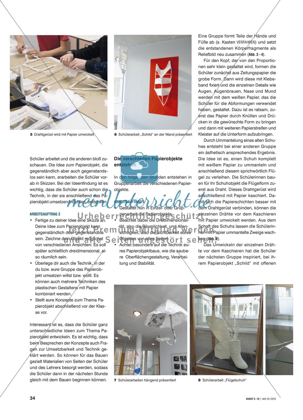 Ganz in weiß – Papieratelier: Vom weißen Blatt zum Papierobjekt Preview 3