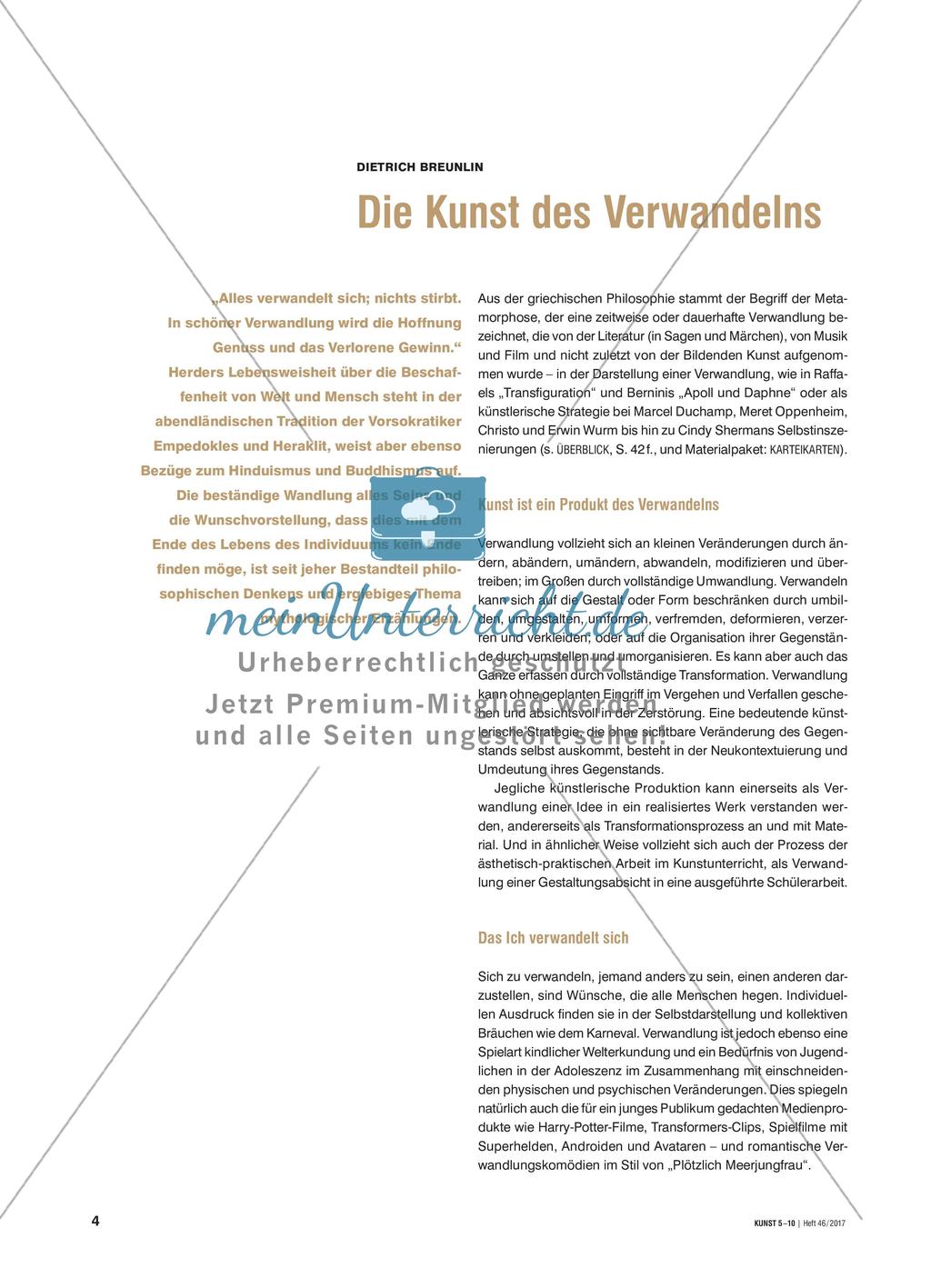 Die Kunst des Verwandelns Preview 1