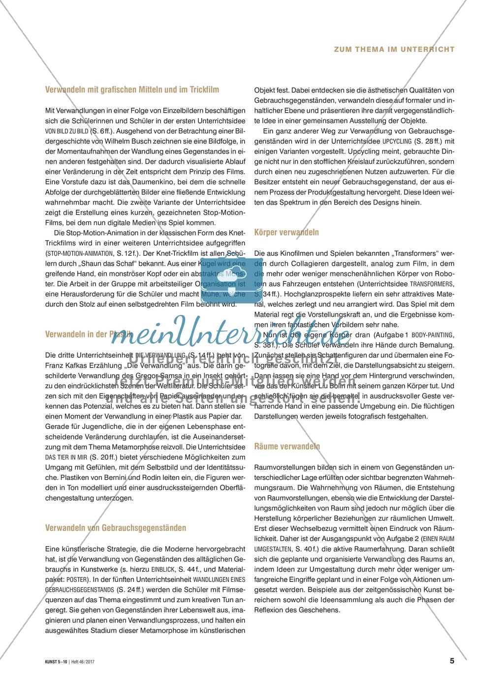 Die Kunst des Verwandelns Preview 2