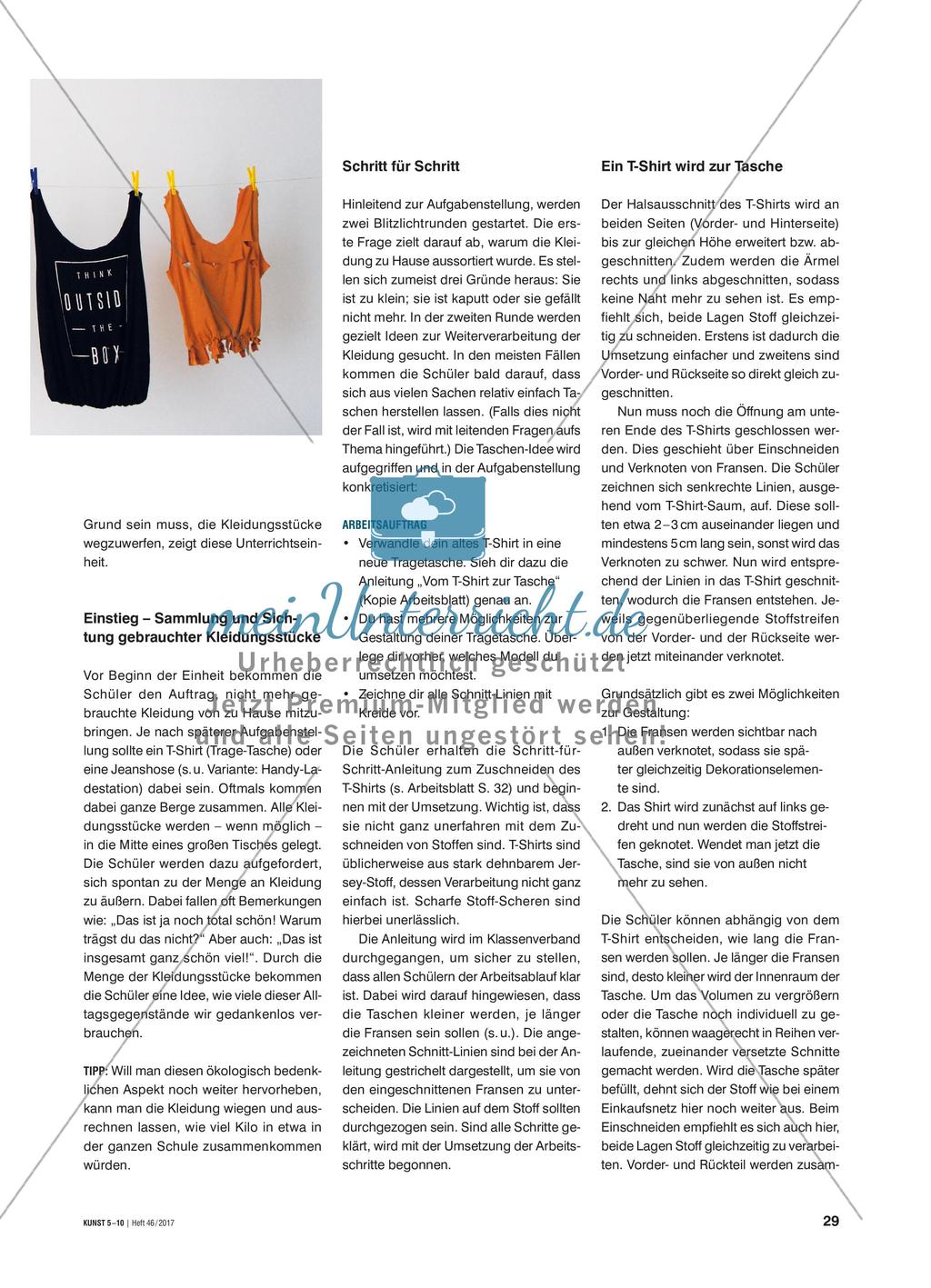 Upcycling - Neues Leben für alte Kleidung Preview 2