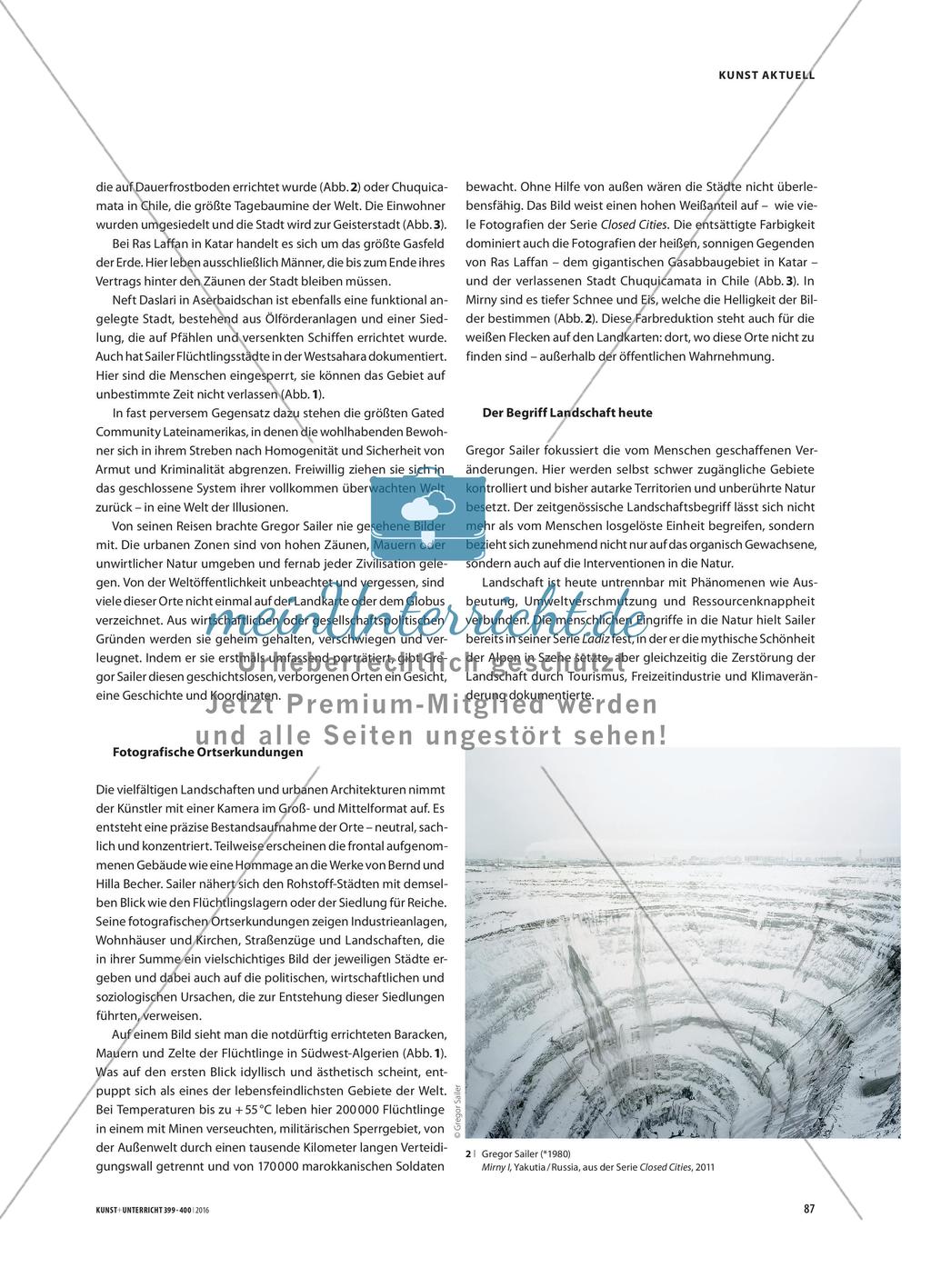 Weiße Flecken auf der Landkarte - Gregor Sailers Projekt Closed Cities Preview 2
