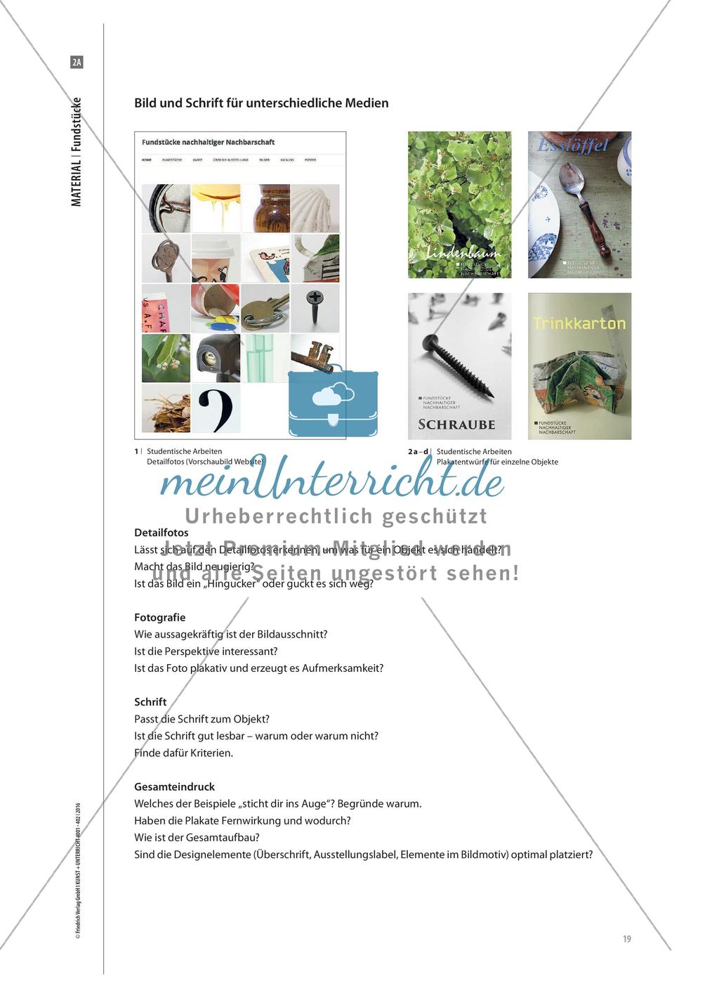 „Fundstücke“ - Ein digital-analoges Ausstellungsprojekt Preview 8