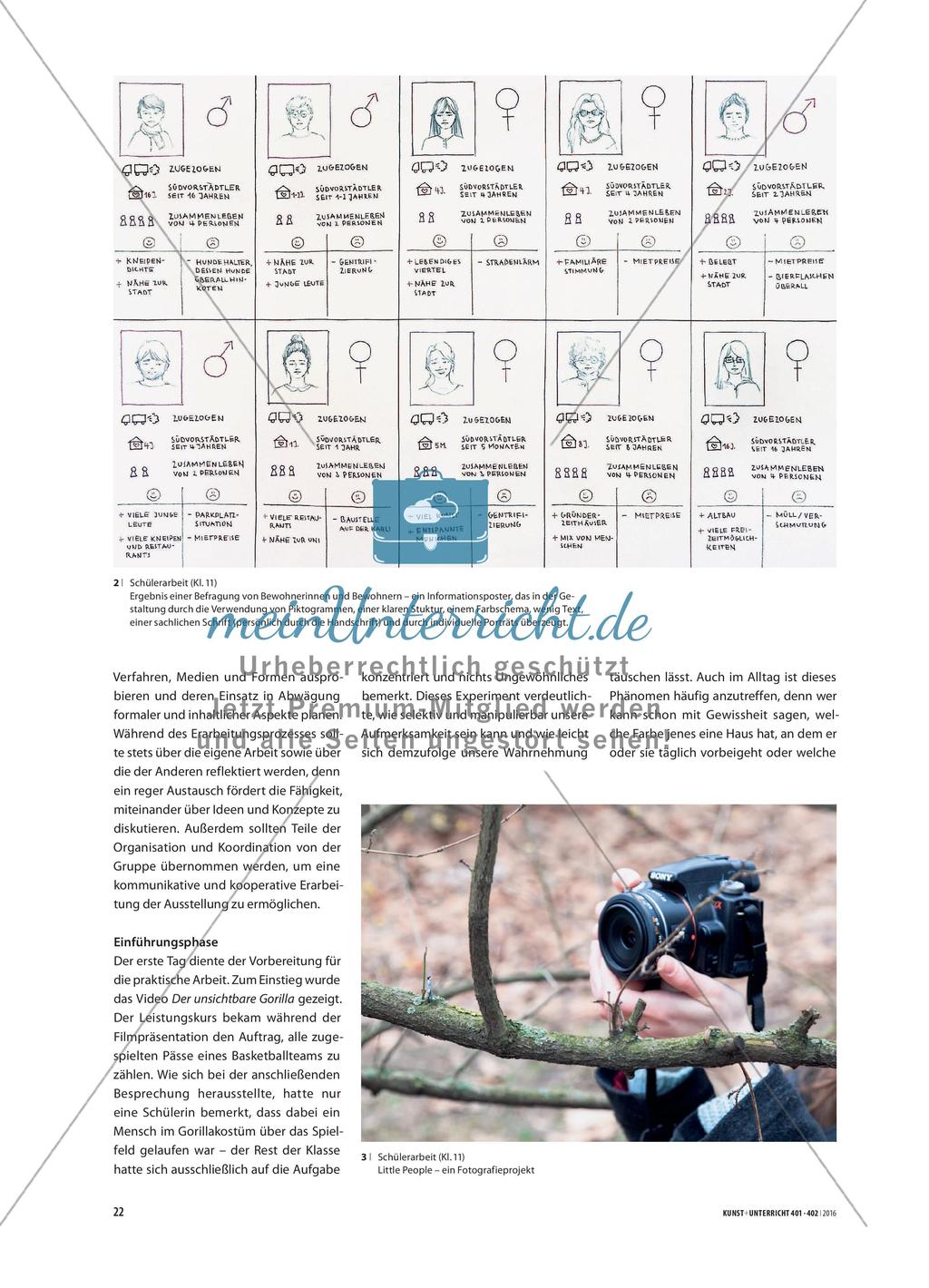 Ausstellung Stadtteilforschung - Künstlerisch-ästhetische Untersuchung des direkten Lebensumfeldes Preview 2
