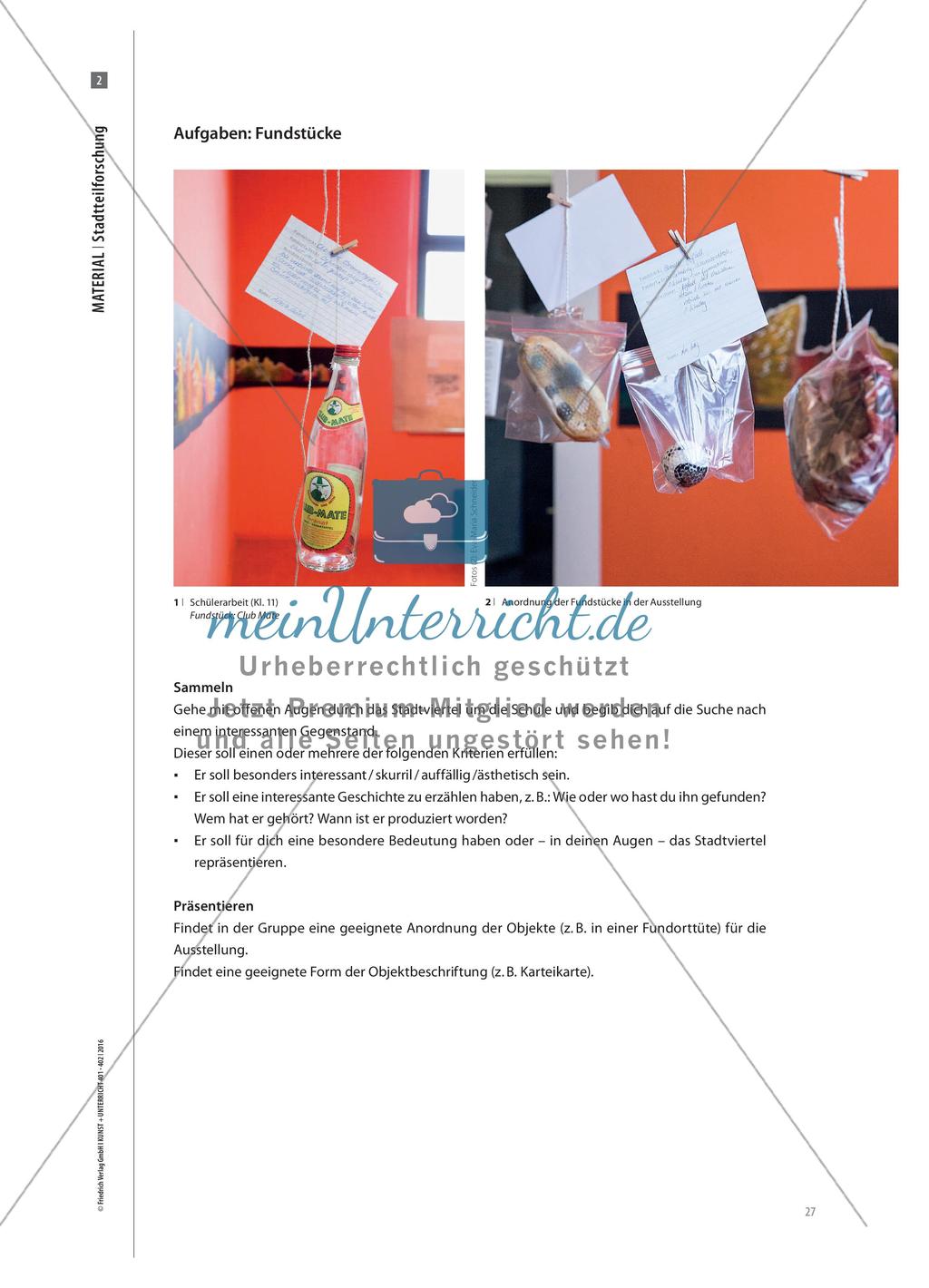 Ausstellung Stadtteilforschung - Künstlerisch-ästhetische Untersuchung des direkten Lebensumfeldes Preview 7