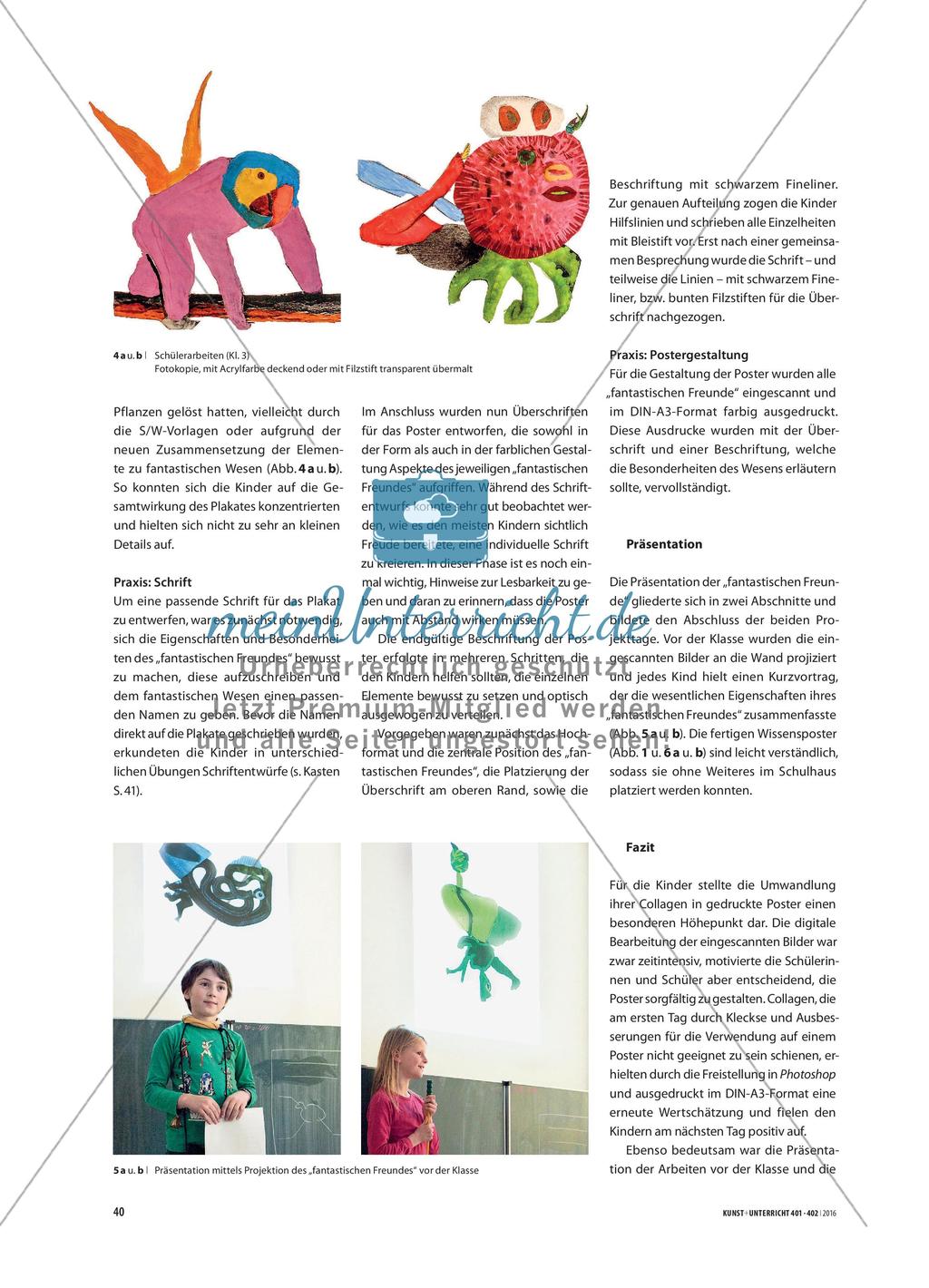 Mein fantastischer Freund - Eine Informationsgrafik als Wissensposter Preview 3