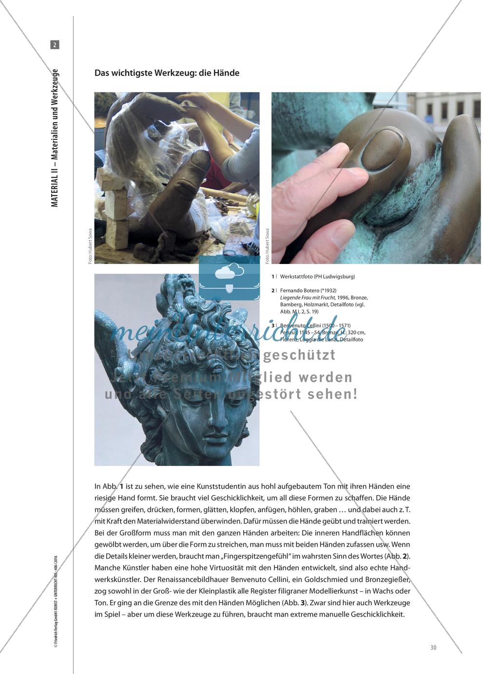 Materialien und Werkzeuge Preview 3
